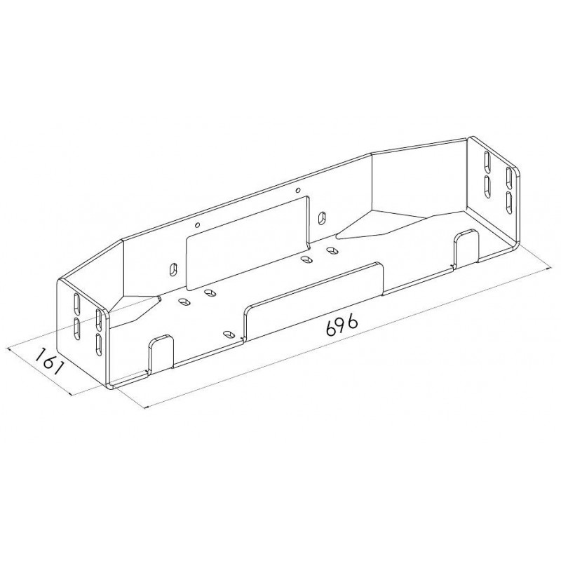 Platine avec Treuil Electrique Câble Acier pour Ford Ranger 2007 2012