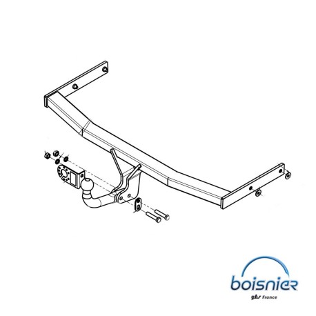  ATTELAGE SEAT CORDOBA 2 À PARTIR DE 11/2002 