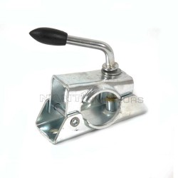  ROUE JOCKEY 48 MM JANTE METAL AVEC BRIDE DE FIXATION