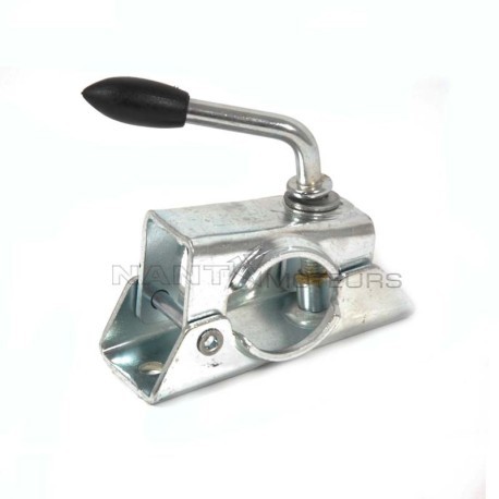  ROUE JOCKEY 48 MM JANTE METAL AVEC BRIDE DE FIXATION