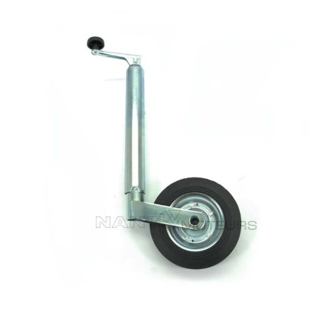  ROUE JOCKEY 48 MM JANTE METAL AVEC BRIDE DE FIXATION