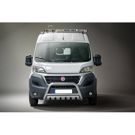 Pare-buffle avec plaque de protection Fiat Ducato (2014-2016)