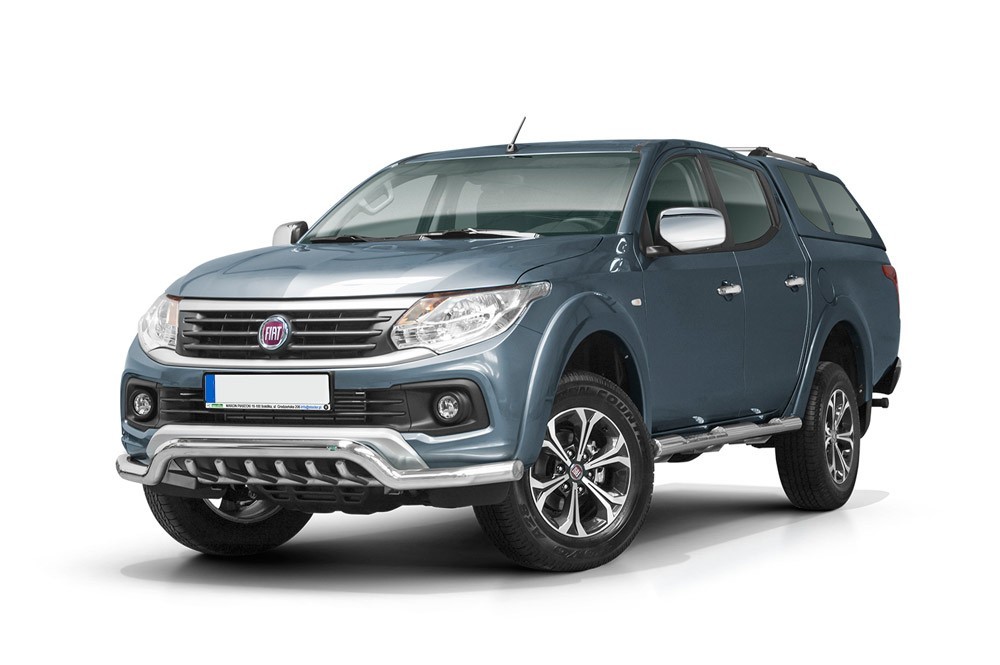 Pare-buffle avec barre de Spoiler et Grille Fiat Fullback (2015-)