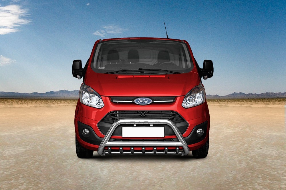 Pare-buffle avec grille Ford Transit Custom (2012-)