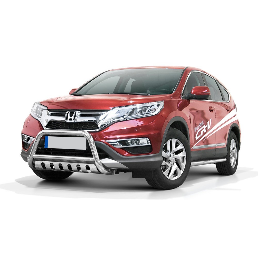 Pare-buffle avec plaque de protection Honda CRV (2012-2016)