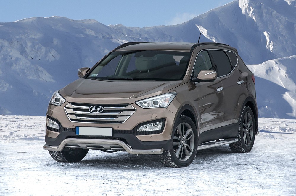 Pare-buffle barre de Spoiler Hyundai Santa Fe (2012 -)