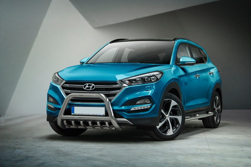 Pare-buffle avec grille Hyundai Tucson (2015 -)