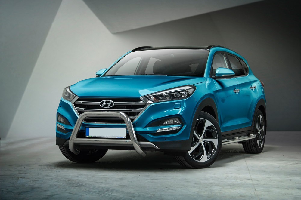 Pare-buffle avec barre transversale  Hyundai Tucson (2015 -)