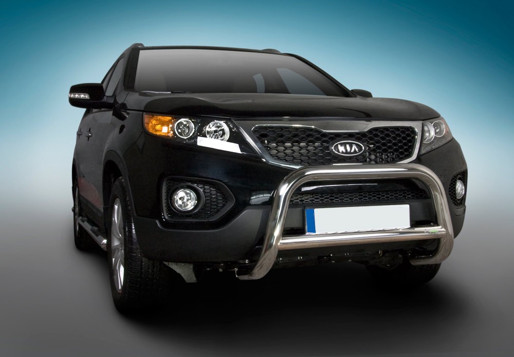 Pare-buffle avec barre transversale KIA Sorento (2009-2012)