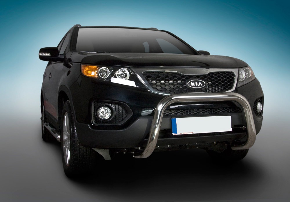 Pare-buffle sans barre transversale KIA Sorento (2009-2012)