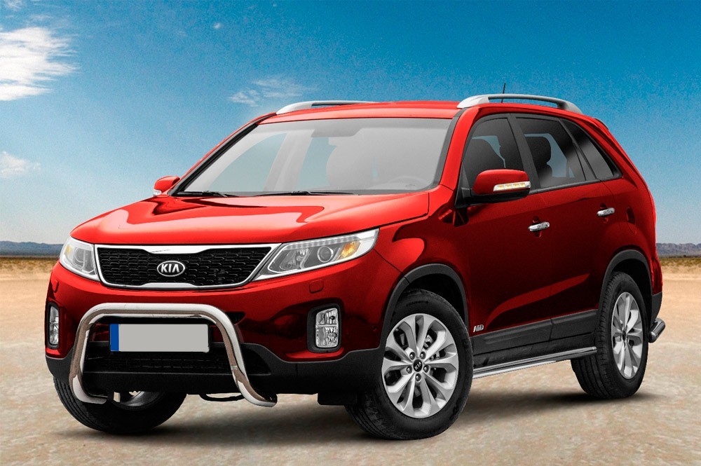 Pare-buffle sans barre transversale KIA Sorento (2012-2015)