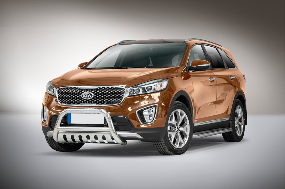 Pare-buffle avec plaque de protection KIA Sorento (2015-)
