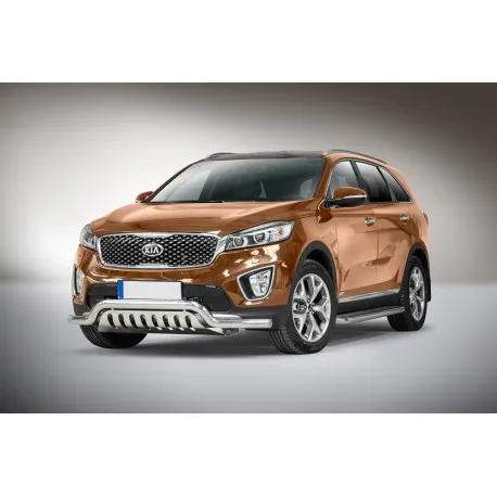 Pare-buffle barre de Spoiler et plaque de protection KIA Sorento (2015-)