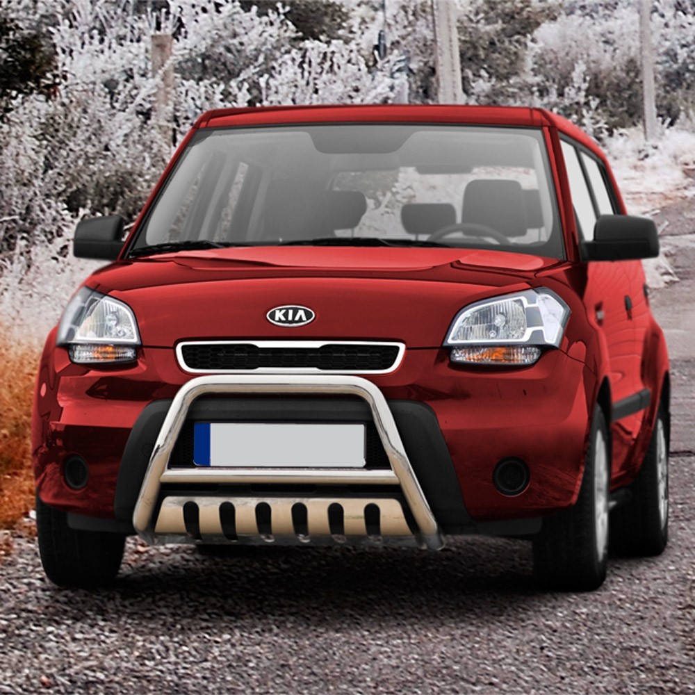 Pare-buffle avec plaque de protection KIA Soul (2008-2013)