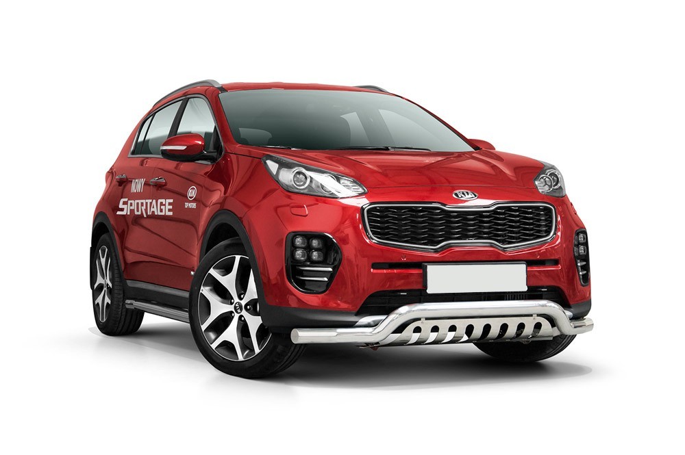 Pare-buffle barre de Spoiler et plaque de protection KIA Sportage (2015-)