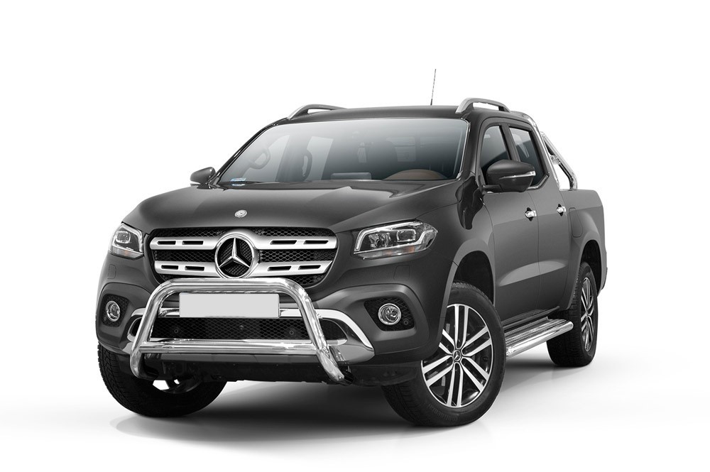 Pare-buffle avec barre transversale Mercedes X-Class
