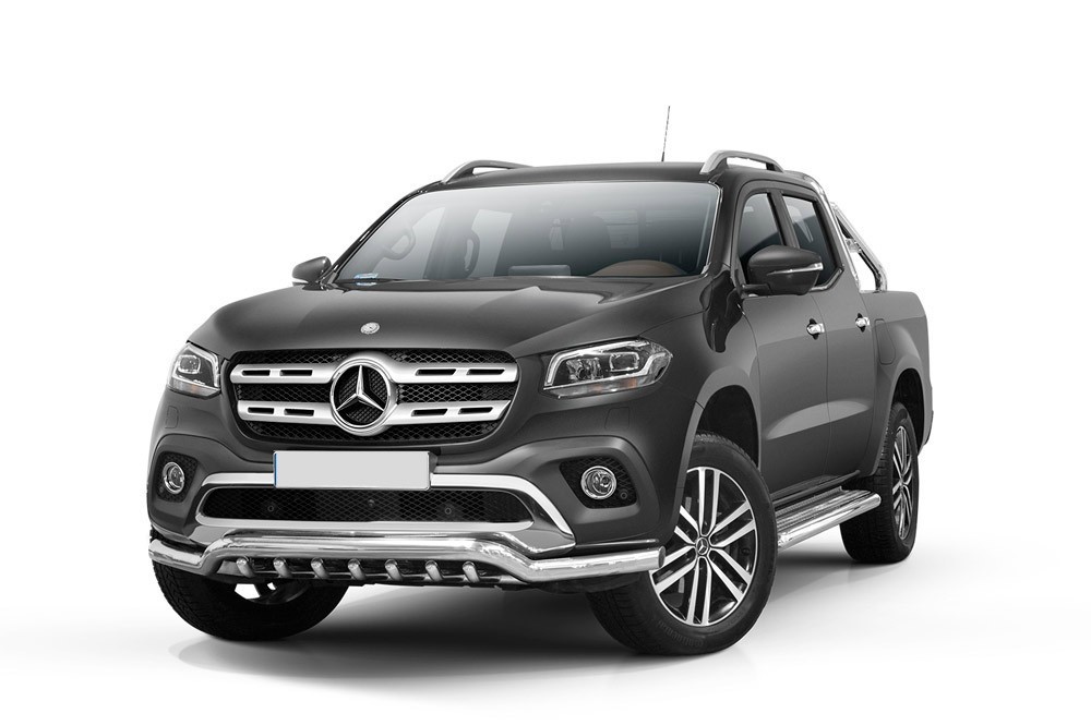 Pare-buffle barre de Spoiler et Grille Mercedes X-Class
