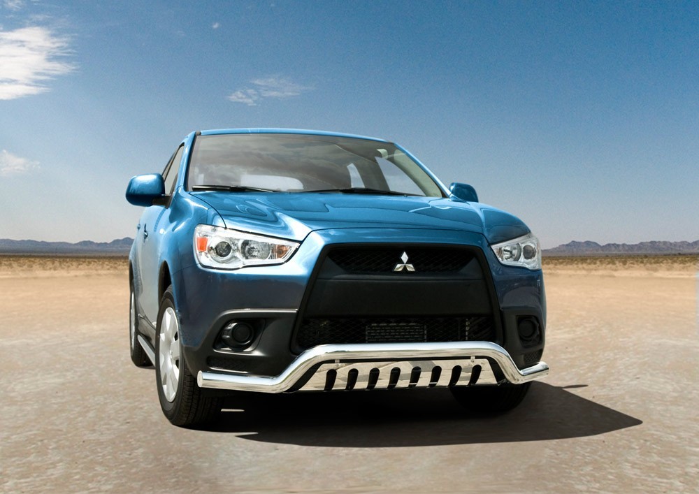 Pare-buffle barre de Spoiler et plaque de protection Mitsubishi ASX (2010-2012)