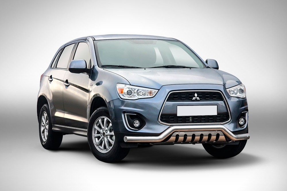 Pare-buffle barre de Spoiler et plaque de protection Mitsubishi ASX (2012-2016)