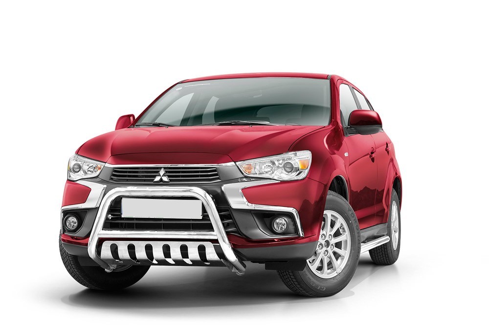 Pare-buffle avec plaque de protection Mitsubishi ASX (2017-)