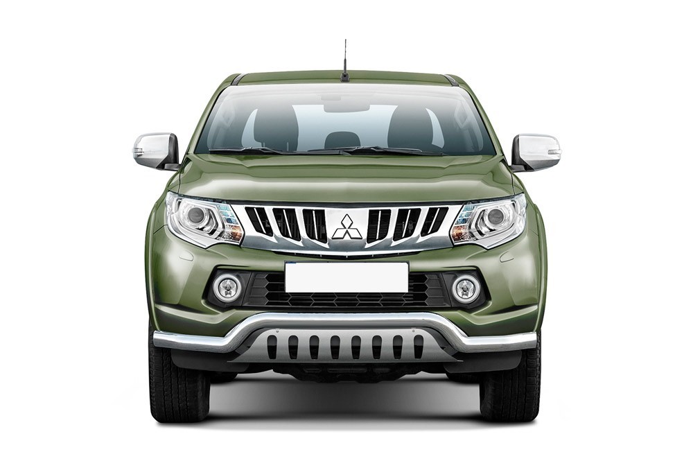 Pare-buffle barre de Spoiler et plaque de protection Mitsubishi L200 (2015 -)