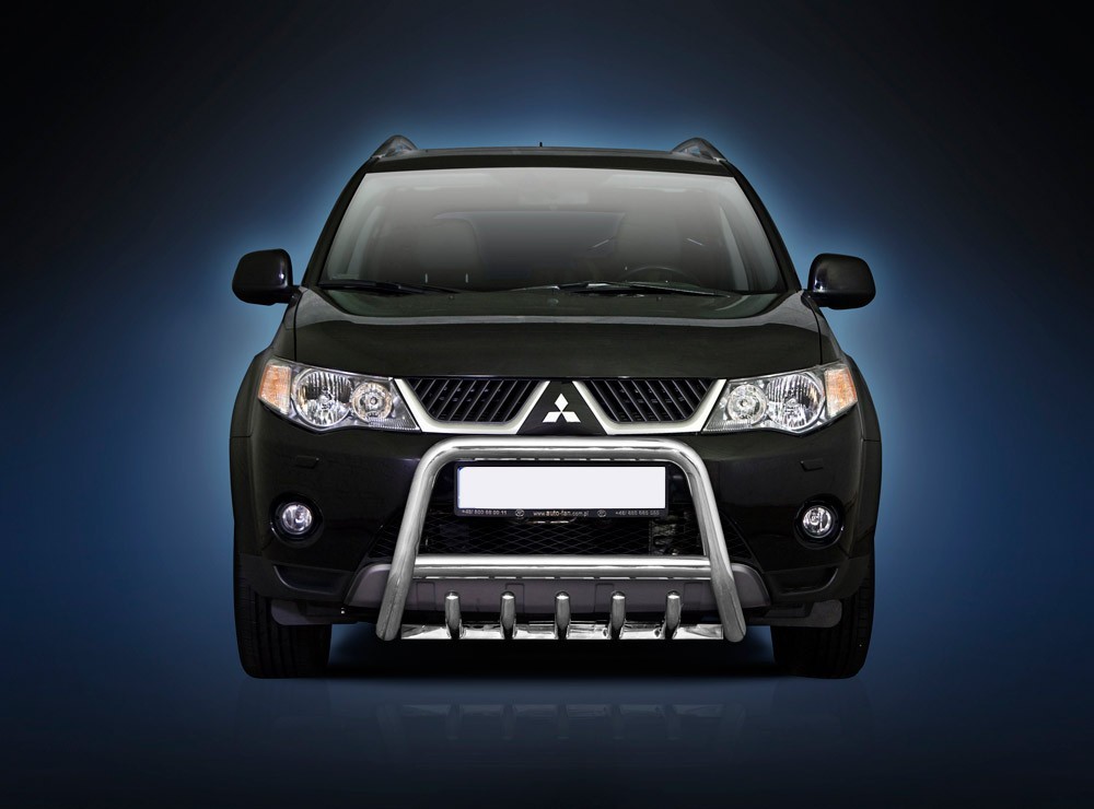 Pare-buffle avec grille Mitsubishi Outlander (2007-2009)