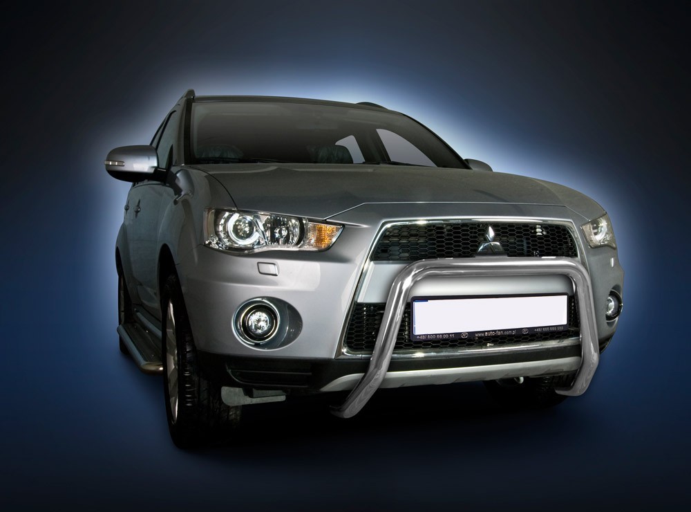 Pare-buffle sans barre transversale Mitsubishi Outlander (2009-2012)