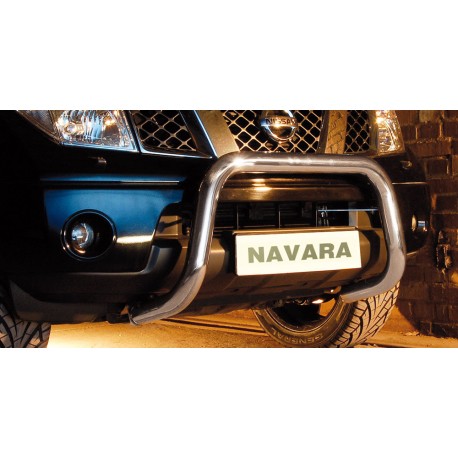 Pare-buffle sans barre transversale Nissan Navara (2005-2010)
