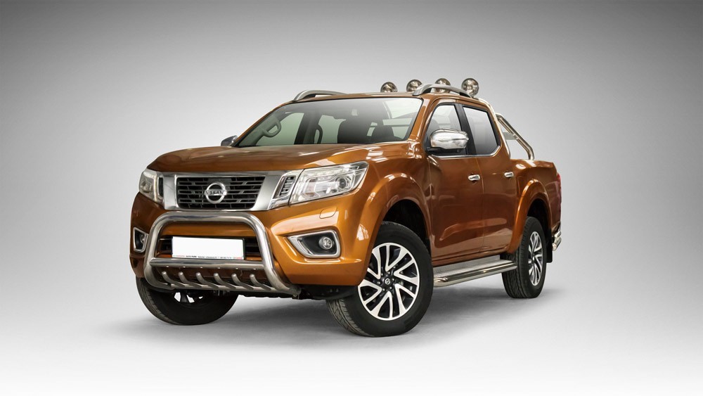 Pare-buffle avec grille Nissan Navara (2015 -)