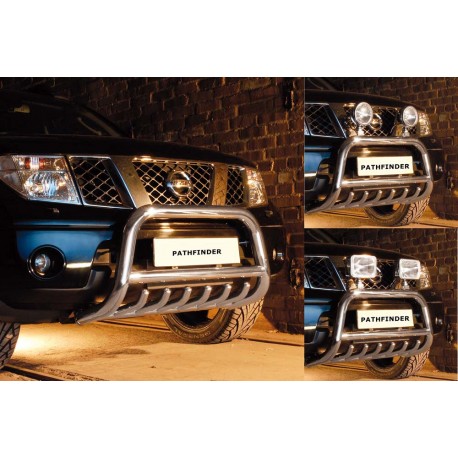 Pare-buffle avec grille Nissan Pathfinder (2005-2010)