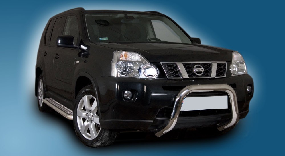 Pare-buffle sans barre transversale Nissan X-Trail (2007-2010)