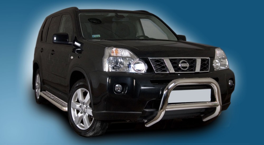 Pare-buffle avec barre transversale Nissan X-Trail (2010-2014)