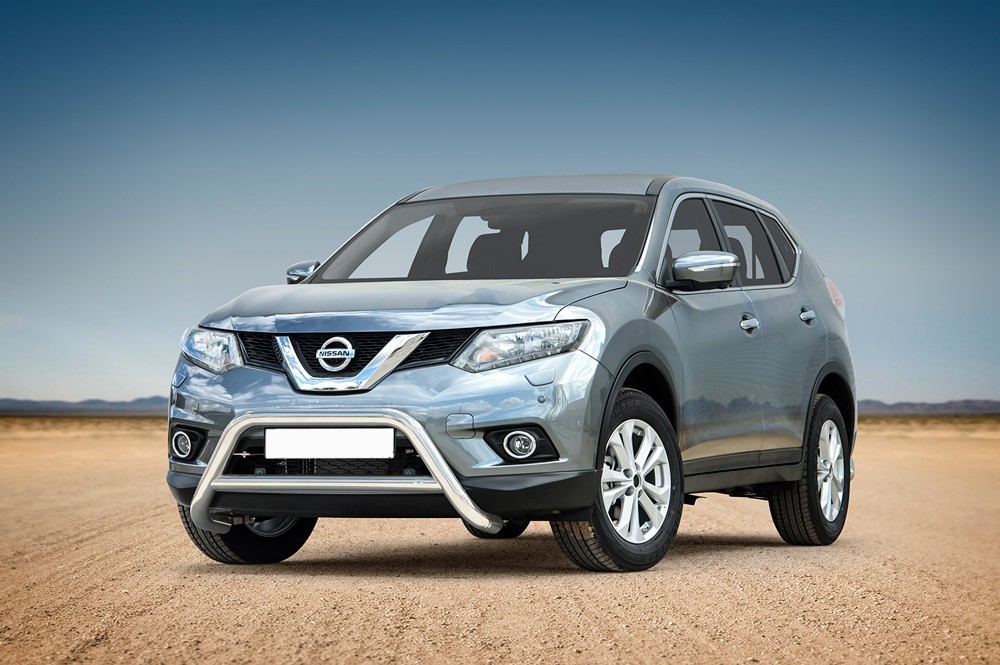 Pare-buffle avec barre transversale Nissan X-Trail (2014-)