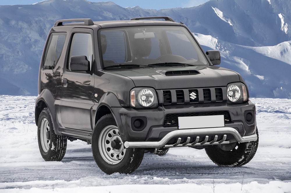 Pare-buffle barre de Spoiler et Grille Suzuki Jimny (2012 -)