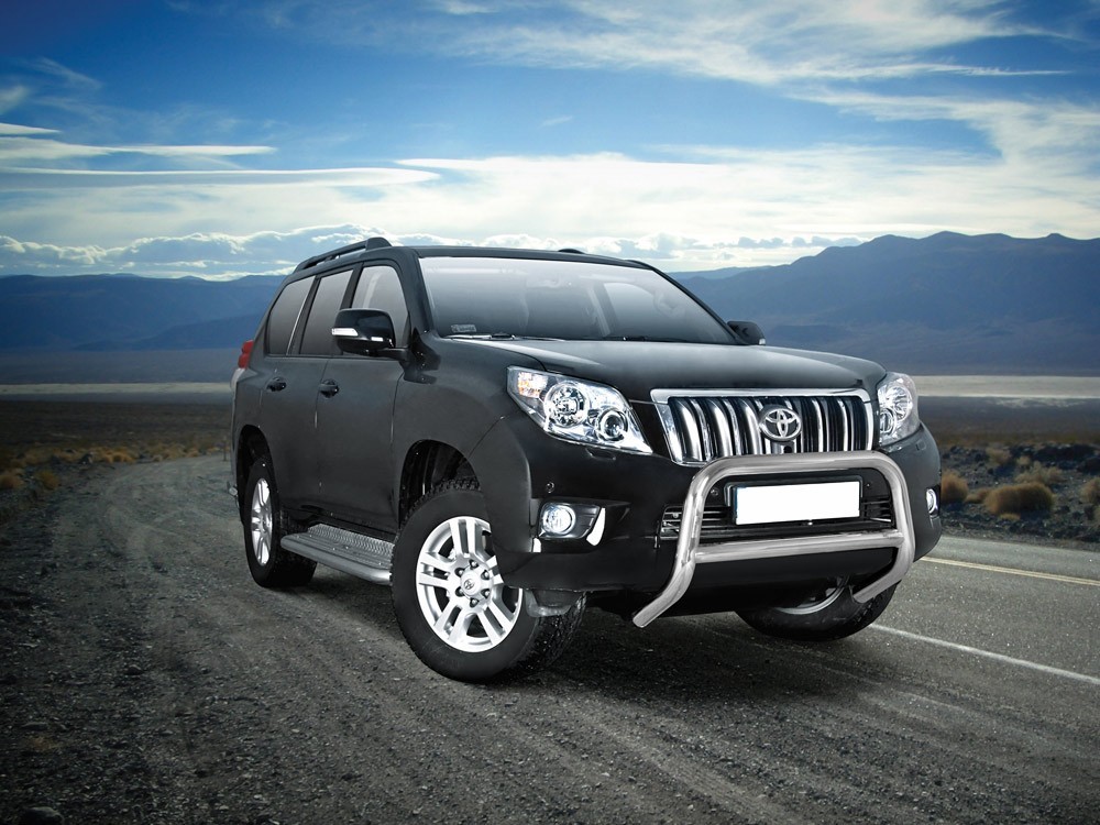 Pare-buffle avec barre transversale Toyota Land Cruiser 150 (2010-2013)
