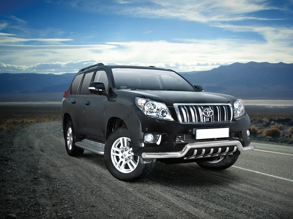 Pare-buffle barre de Spoiler et Grille Toyota Land Cruiser 150 (2010-2013)