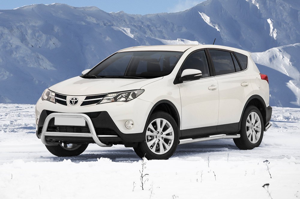 Pare-buffle avec barre transversale Toyota RAV4 (2013-2016)