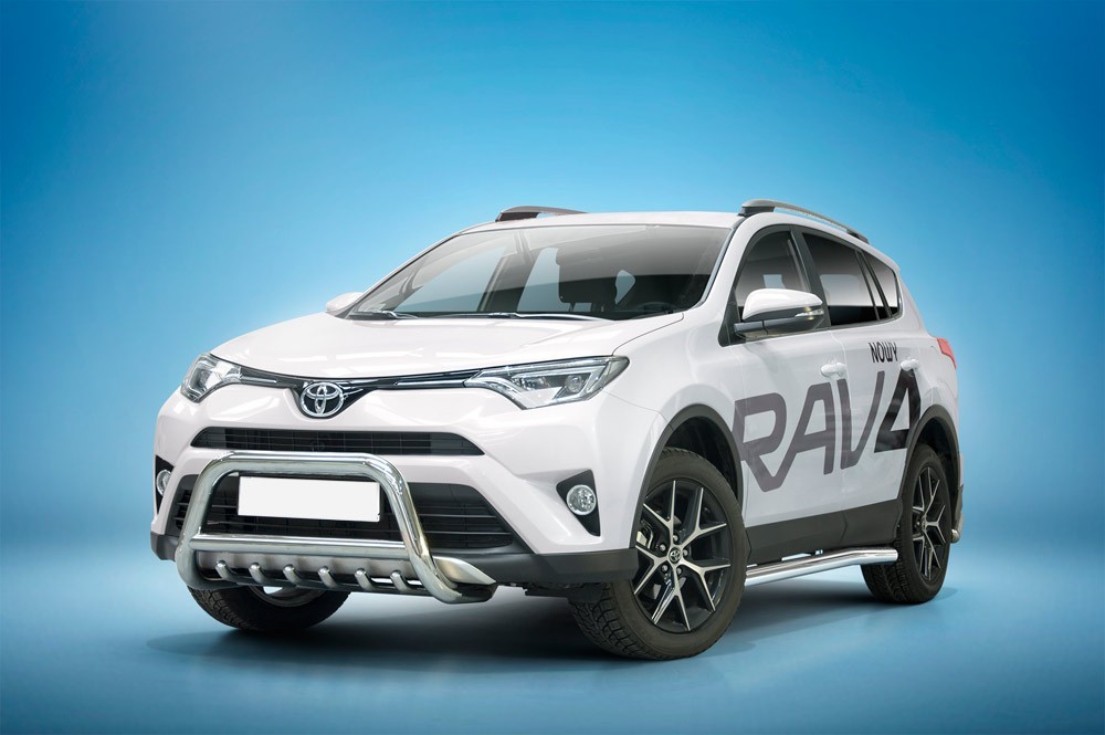Pare-buffle avec grille Toyota RAV4 (2016-)