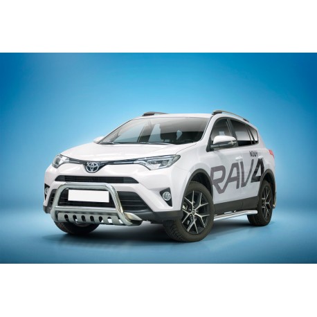 Pare-buffle avec plaque de protection Toyota RAV4 (2016-)
