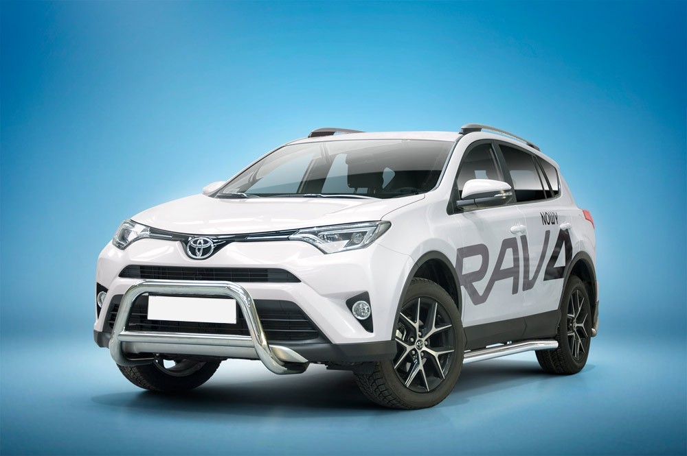 Pare-buffle avec barre transversale Toyota RAV4 (2016-)