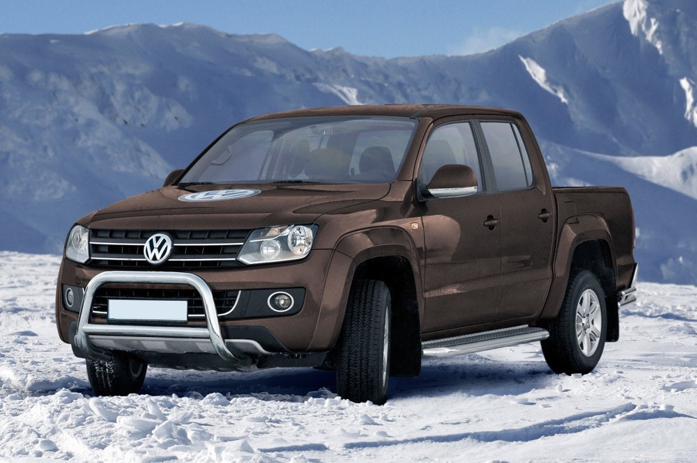 Pare-buffle avec barre transversale Volkswagen Amarok (2009-2016)