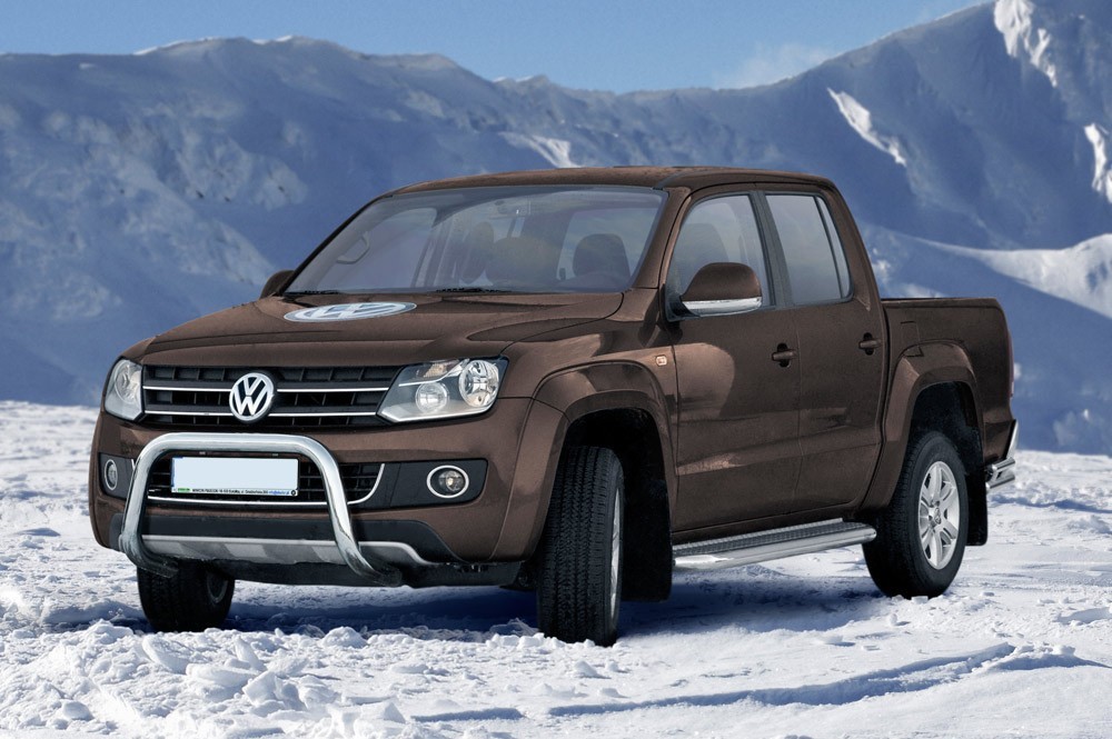 Pare-buffle sans barre transversale Volkswagen Amarok (2009-2016)