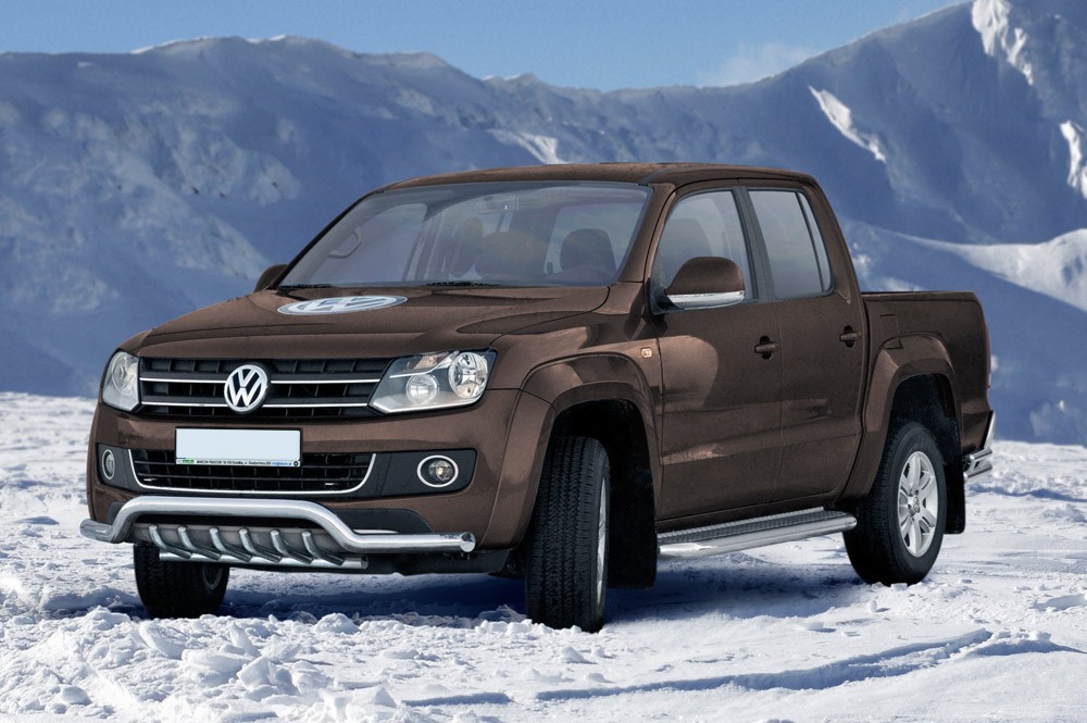 Pare-buffle barre de Spoiler et Grille Volkswagen Amarok (2009-2016)