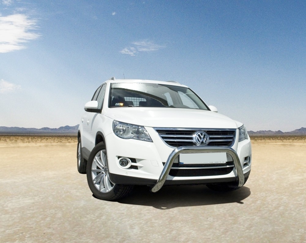 Pare-buffle sans barre transversale Volkswagen Tiguan (2007-2016)