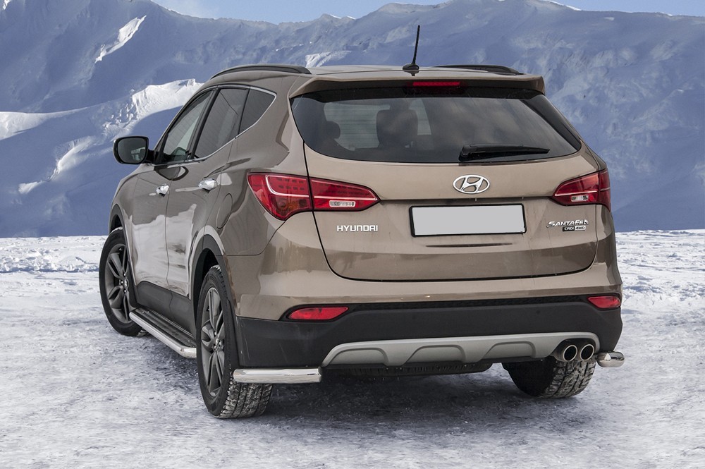 Coins de protection arrière Hyundai Santa Fe (2012 -)