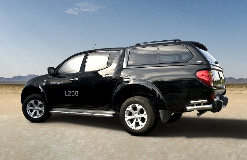 Coins de protection arrière Mitsubishi L200 (2006-2009)