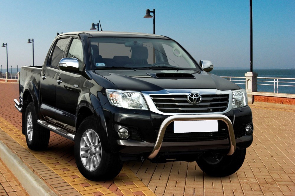 Pare-buffle sans barre transversale Toyota Hilux (2005-2011)