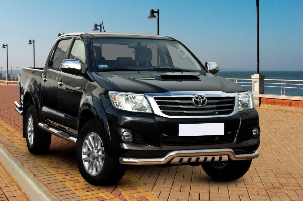 Pare-buffle barre de Spoiler et plaque de protection Toyota Hilux (2005-2011)