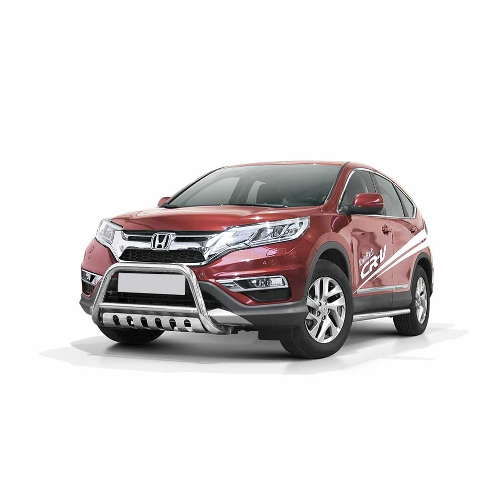 Pare-buffle avec plaque de protection Honda CRV (2012-2016)