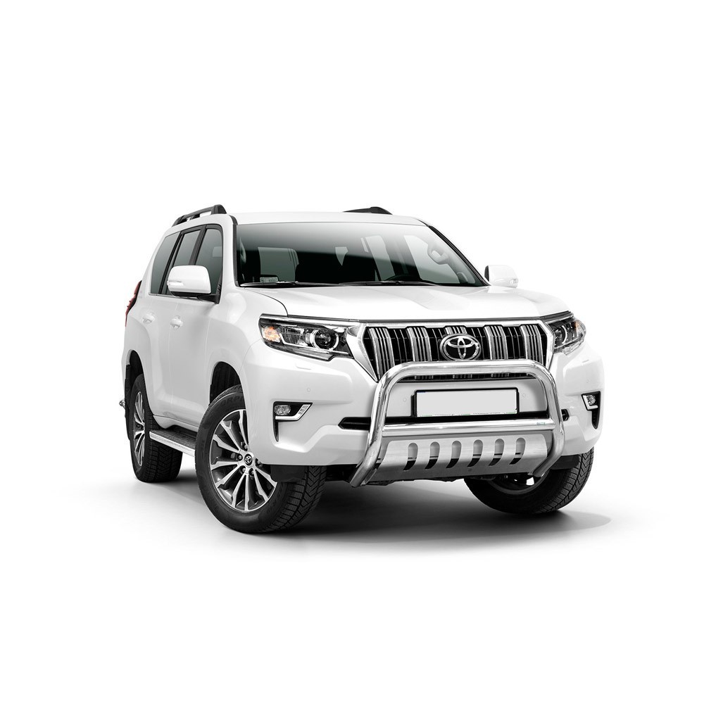 Pare-buffle avec plaque de protection Toyota Land Cruiser 150 (2017-)